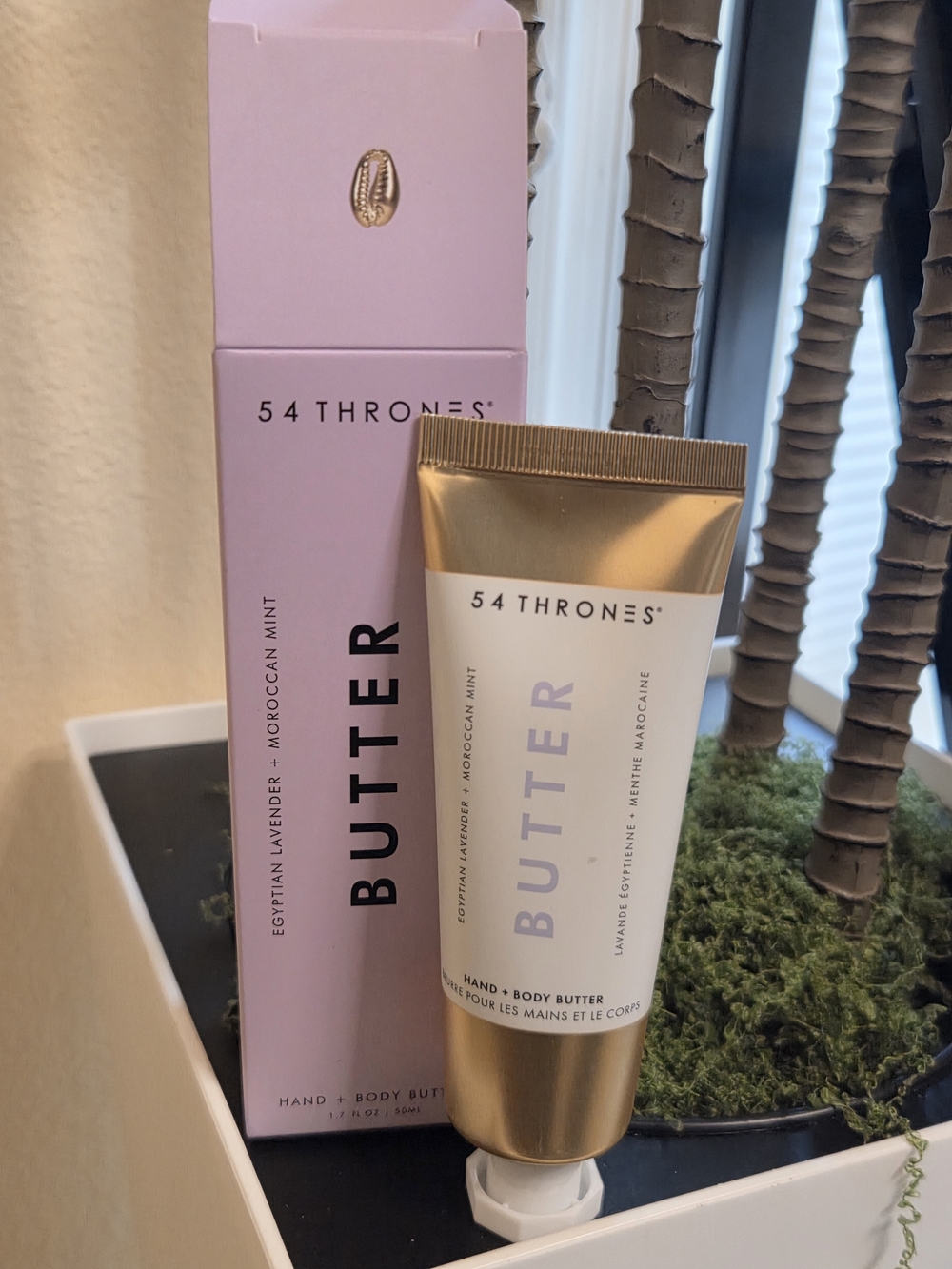 54 Thrones Butter Hand & Body Cream — Pink with Gold Accents
